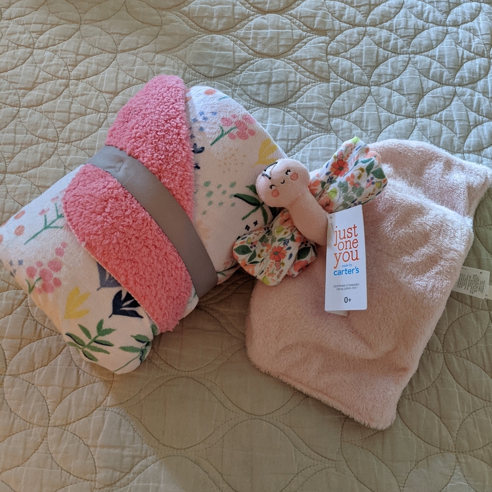 Carter's Blanket and Toy